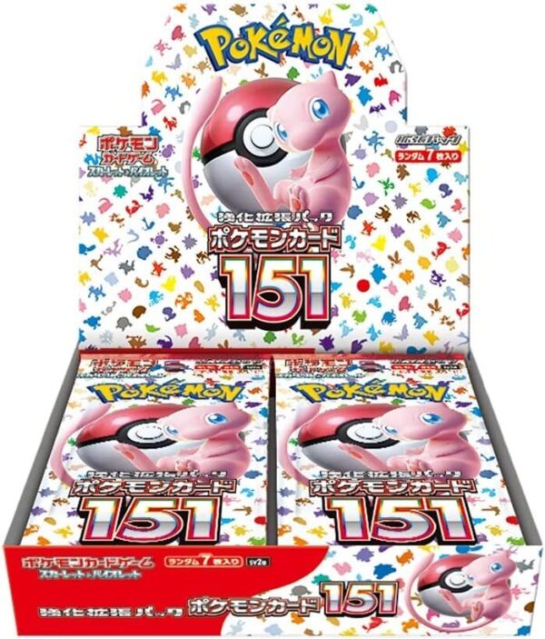 Pokemon Card 151 Booster Box / 【BOX】ポケモンカードゲーム スカーレット＆バイオレット 強化拡張パック ポケモンカード151