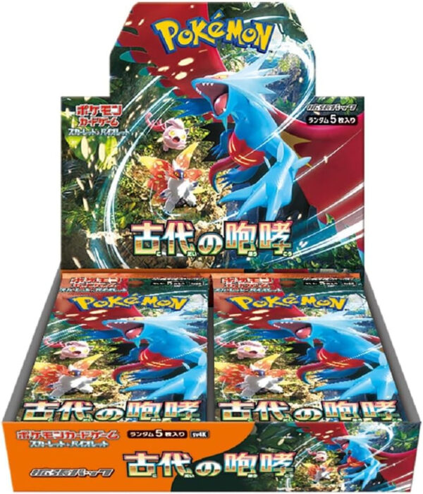 Ancient Roar Booster Box Pokémon Card Game Scarlet & Violet Expansion Pack