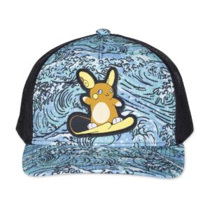 Pokémon Tropical Whitecap Cruising Trucker Hat (One Size-Adult)