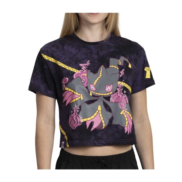 Mega Banette Purple Crop T-Shirt - Women