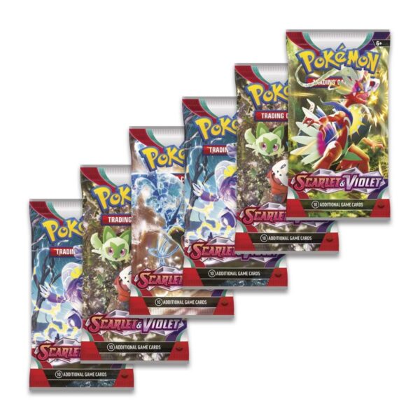 Pokémon TCG: Scarlet & Violet Booster Bundle (6 Packs) - Image 2