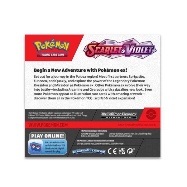 Pokémon TCG: Scarlet & Violet Booster Display Box (36 Packs) - Image 3