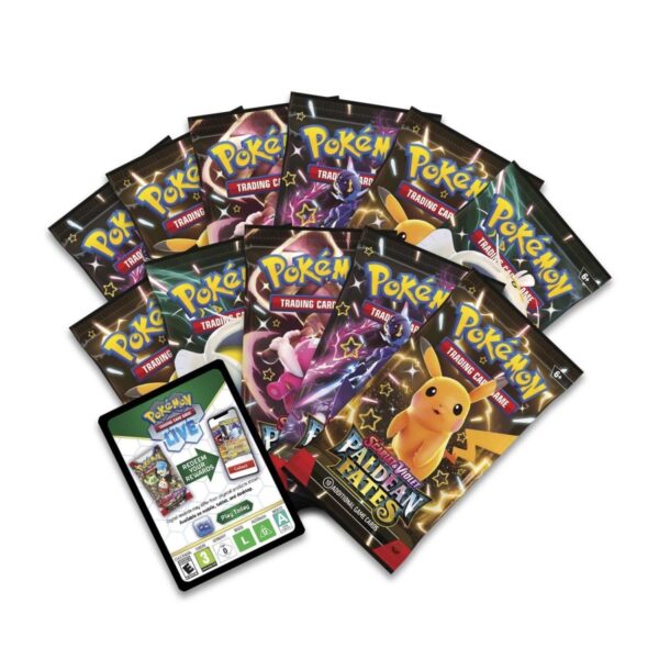 Pokémon TCG: Scarlet & Violet-Paldean Fates Pokémon Center Elite Trainer Box - Image 5