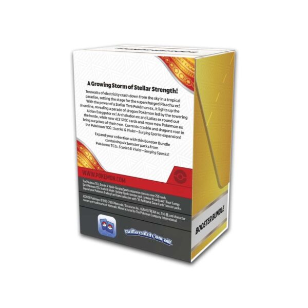 Pokémon TCG: Scarlet & Violet-Surging Sparks Booster Bundle (6 Packs) - Image 4