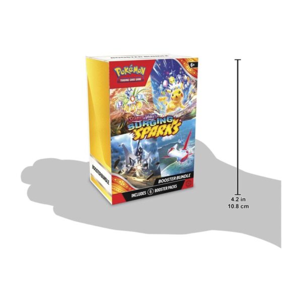 Pokémon TCG: Scarlet & Violet-Surging Sparks Booster Bundle (6 Packs) - Image 3