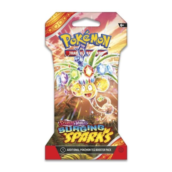 Pokémon TCG: Scarlet & Violet-Surging Sparks Sleeved Booster Pack (10 Cards) - Image 5