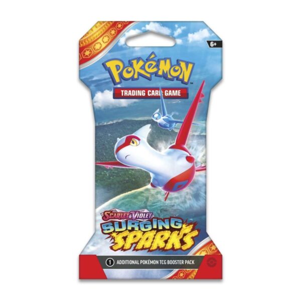 Pokémon TCG: Scarlet & Violet-Surging Sparks Sleeved Booster Pack (10 Cards) - Image 4