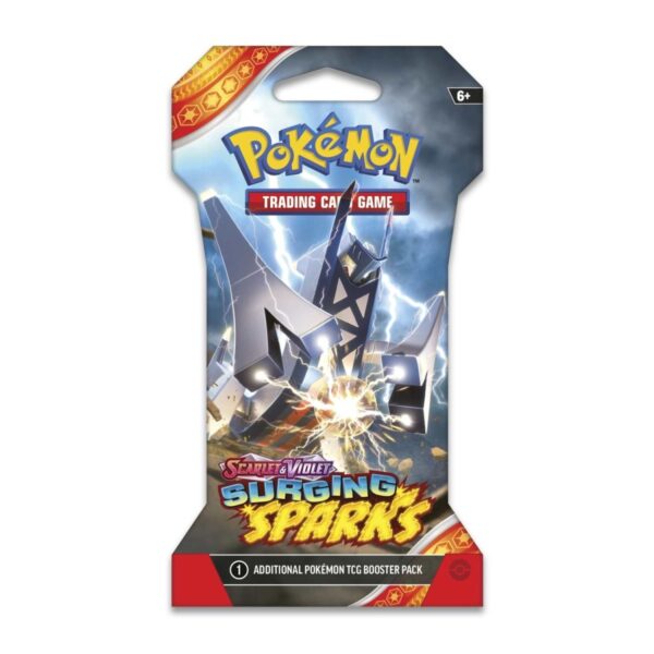 Pokémon TCG: Scarlet & Violet-Surging Sparks Sleeved Booster Pack (10 Cards) - Image 3