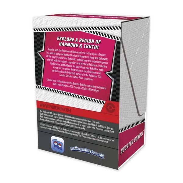 Pokémon TCG: Scarlet & Violet-White Flare Booster Bundle (6 Packs) - Image 2