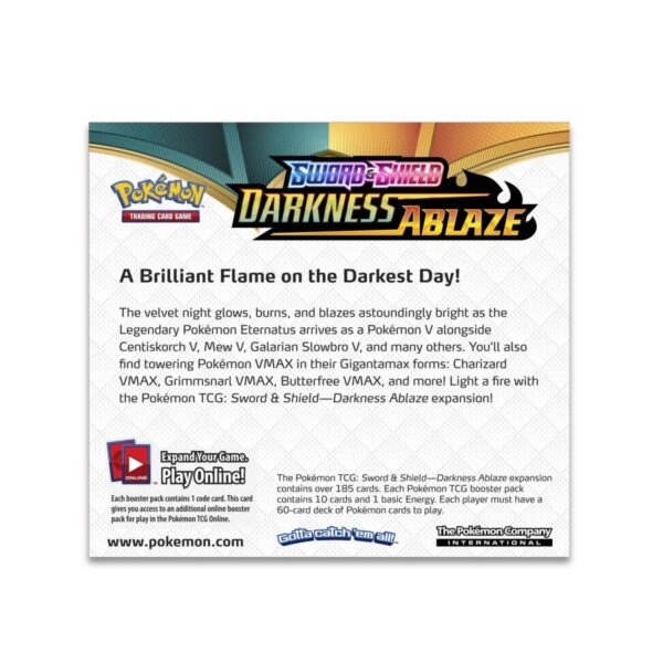Pokémon TCG: Sword & Shield-Darkness Ablaze Booster Display Box (36 Packs) - Image 3
