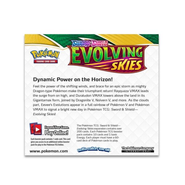 Pokémon TCG: Sword & Shield-Evolving Skies Booster Display Box (36 Packs) - Image 3