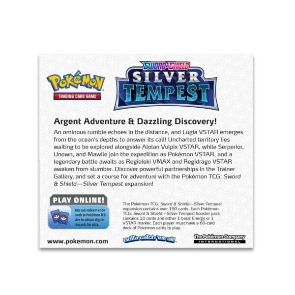Pokémon TCG: Sword & Shield-Silver Tempest Booster Display Box (36 Packs) - Image 4