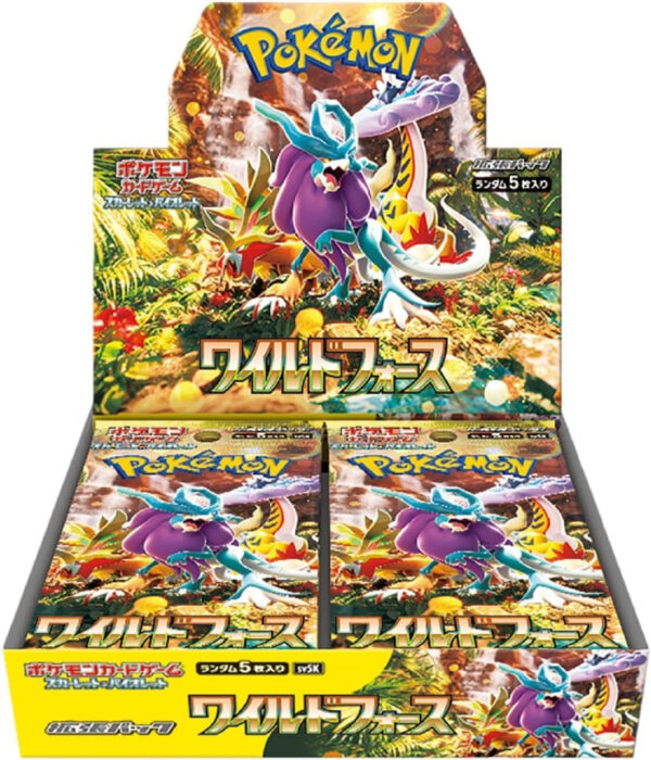 Wild Force Booster Box – Pokémon Card Game Scarlet & Violet Expansion Pack